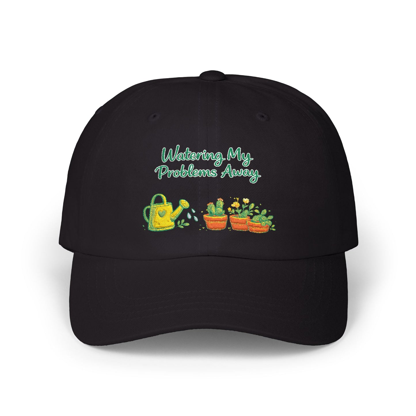 Watering My Problems Away Dad Cap