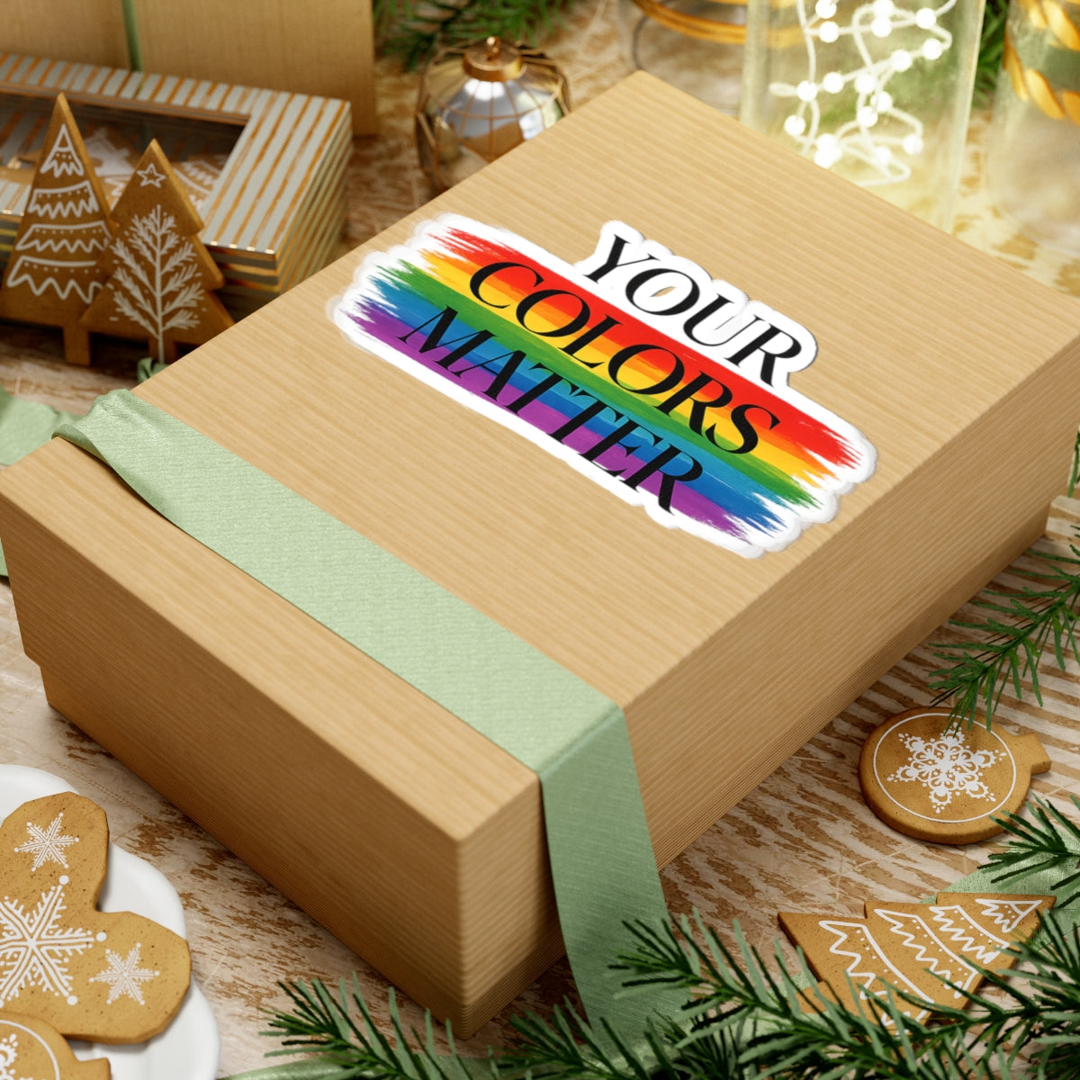 Your Colors Matter kiss-cut sticker