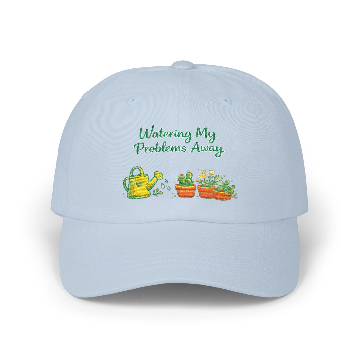 Watering My Problems Away Dad Cap