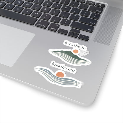 Breathe In Breathe Out sticker | Earth Day