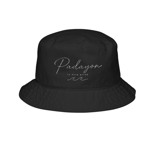 Padayon Script Waves Bucket Hat | Embroidered Beach Vibes