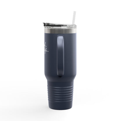 Less Rush More Life travel mug | 40oz insulated tumbler