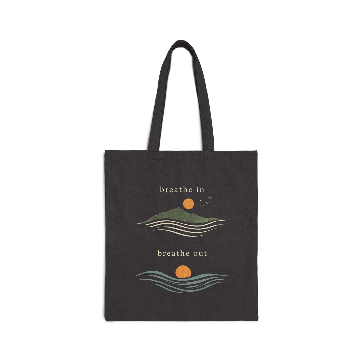 Breathe In Breathe Out Tote Bag | Earths Day Special