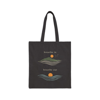 Breathe In Breathe Out Tote Bag | Earths Day Special