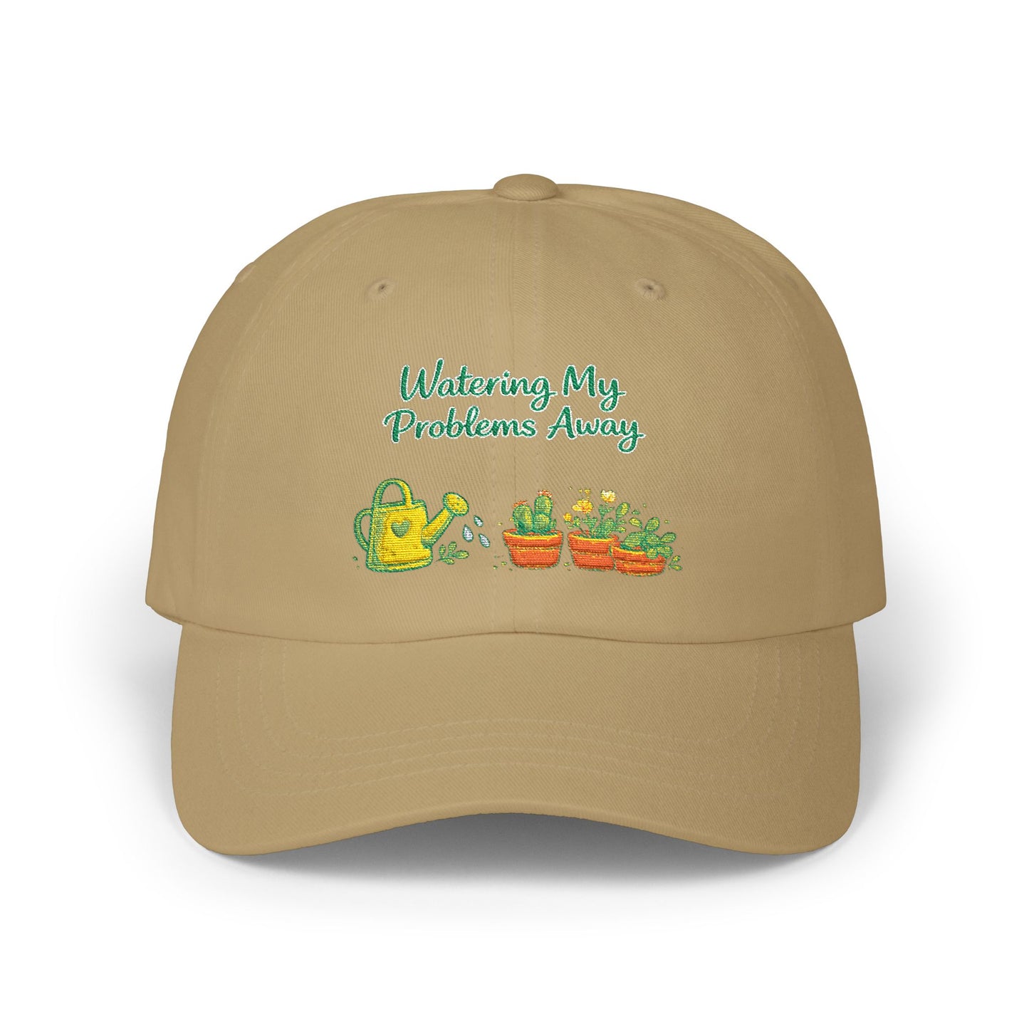 Watering My Problems Away Dad Cap