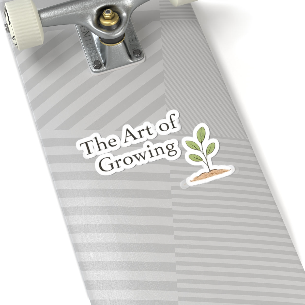 The Art of Growing plant sticker | Kiss-cut