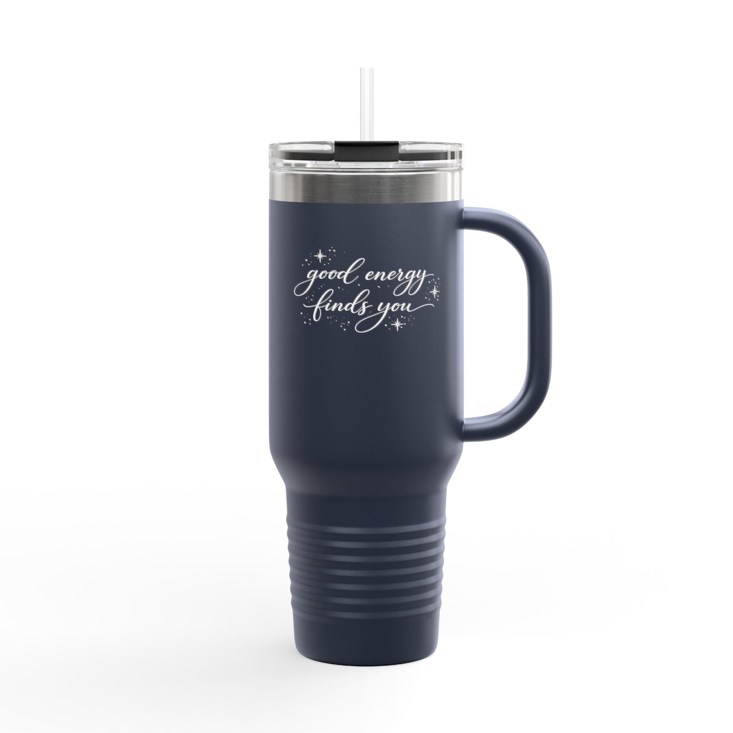 Good Energy Finds You Travel Mug | 40oz Insulated Tumbler