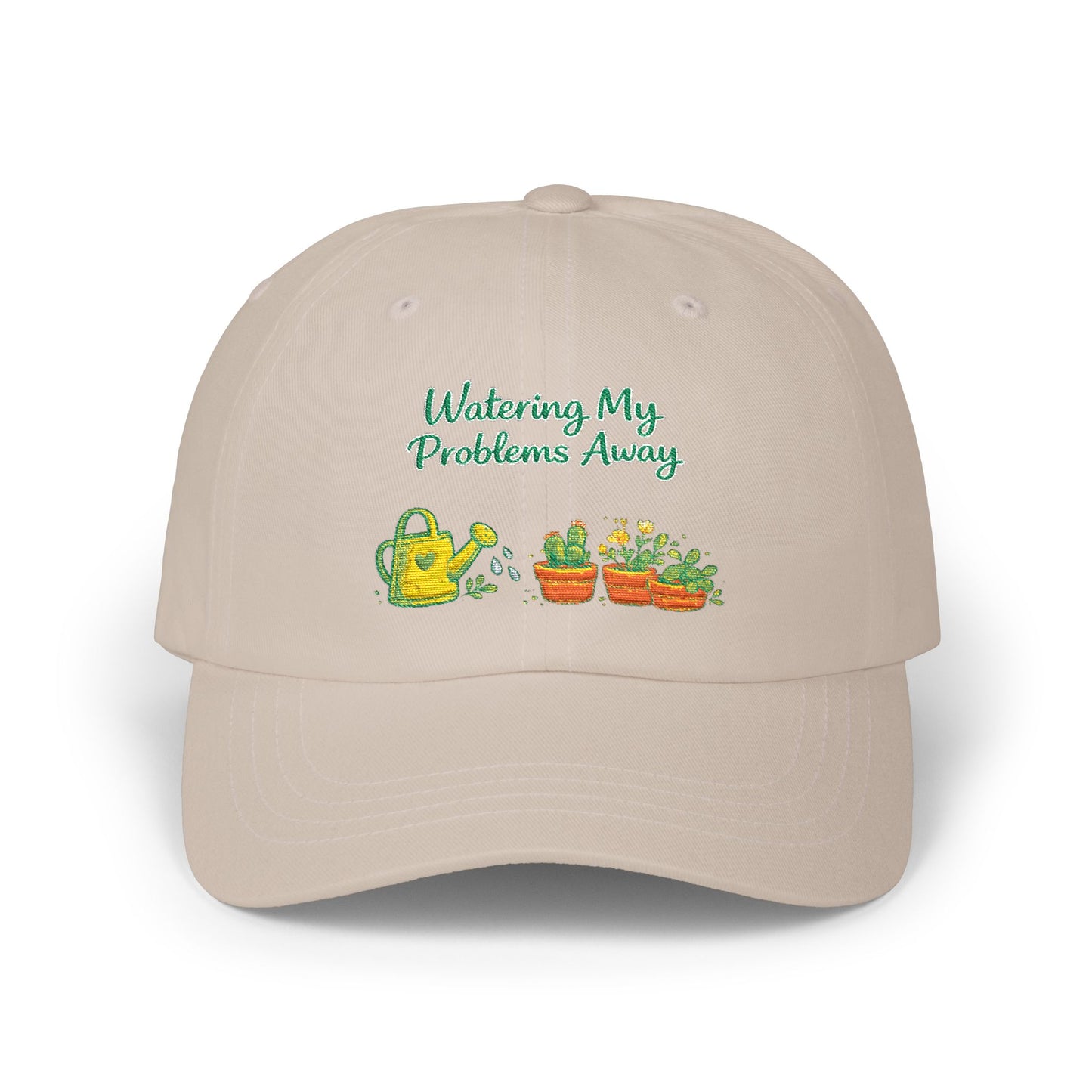 Watering My Problems Away Dad Cap