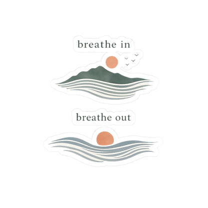 Breathe In Breathe Out sticker | Earth Day