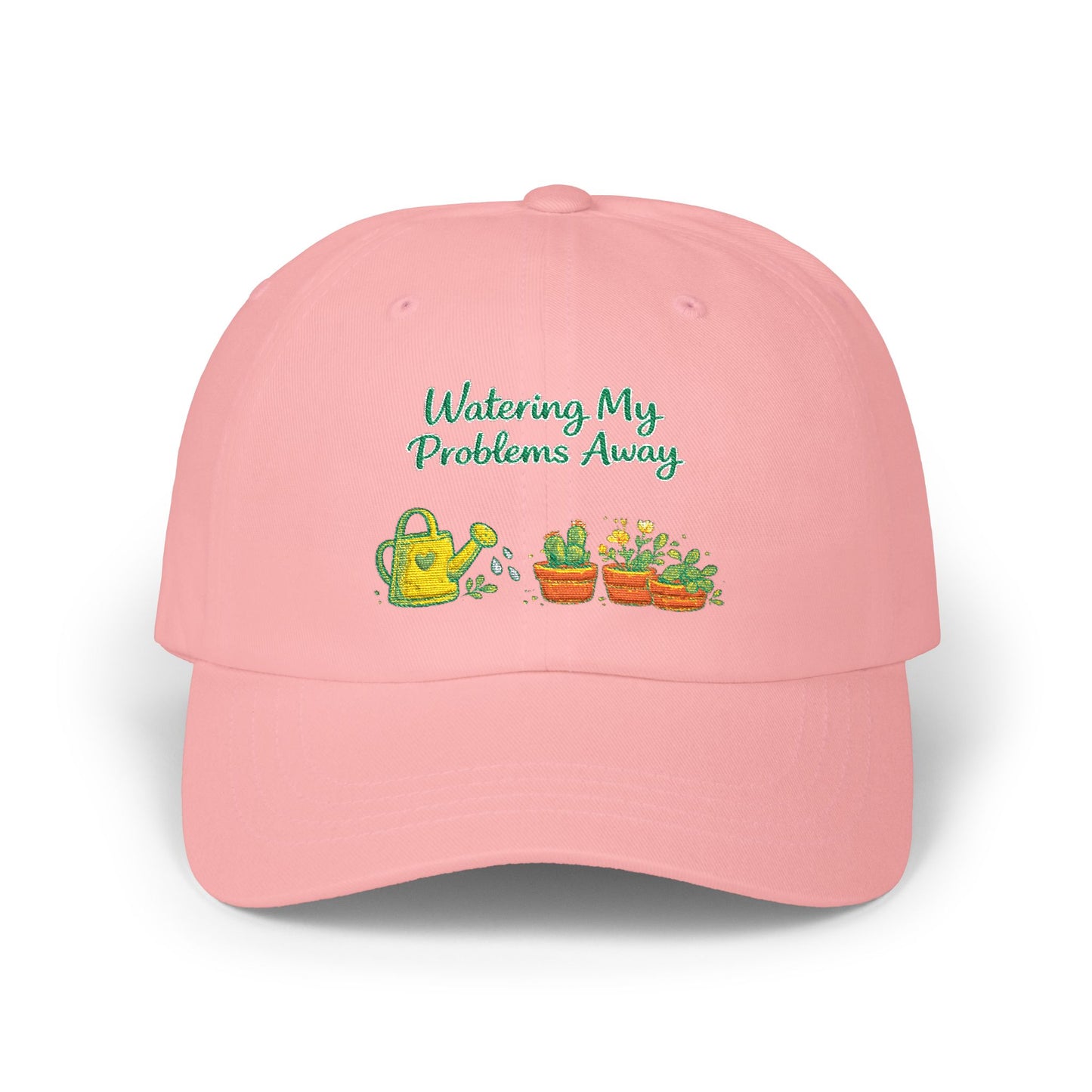 Watering My Problems Away Dad Cap