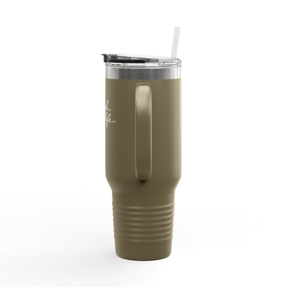 Less Rush More Life travel mug | 40oz insulated tumbler